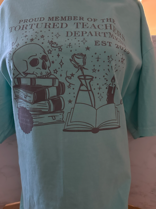 Tortured Teacher Department Short Sleeve T-Shirt