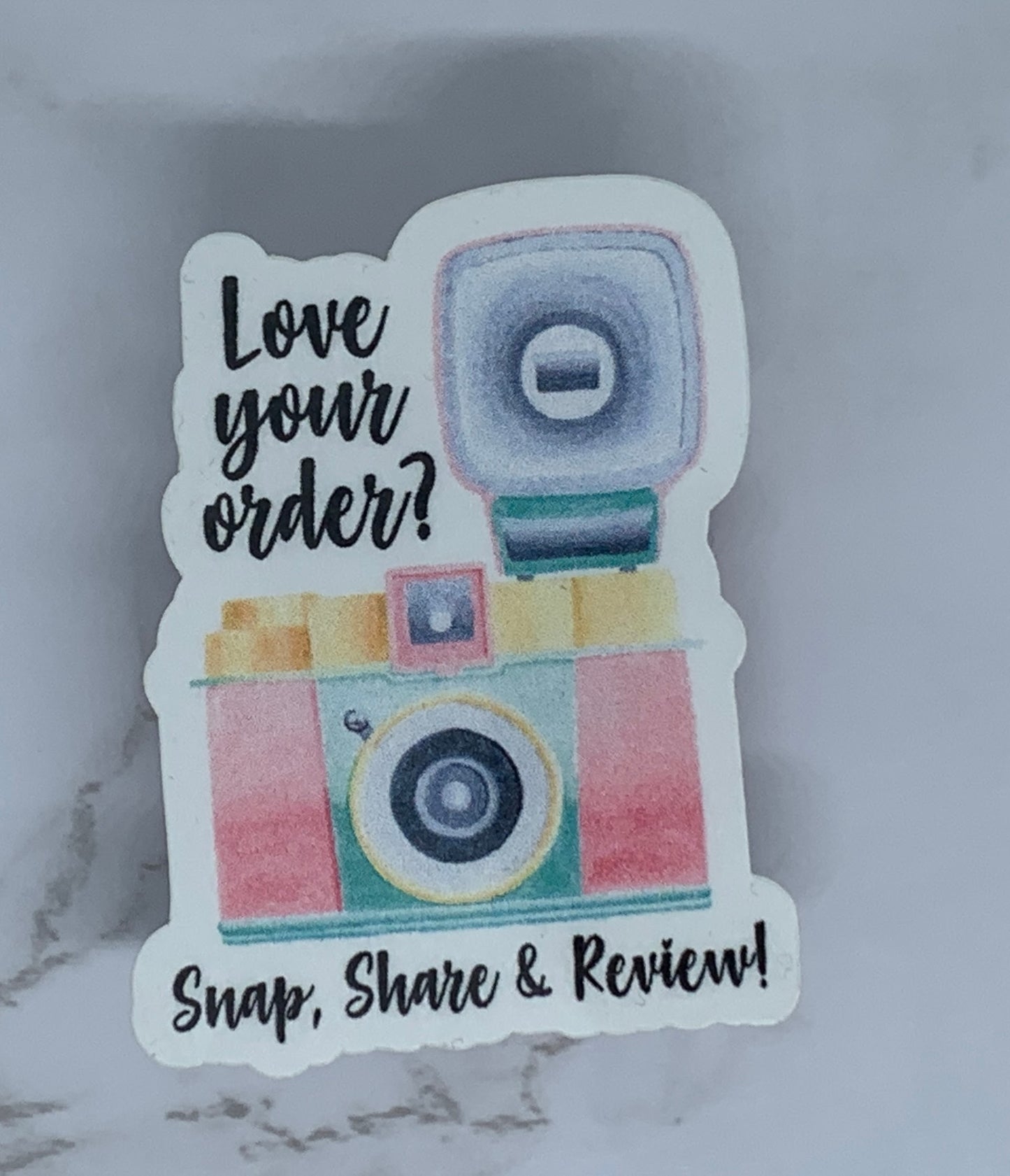 Love Your Order sticker