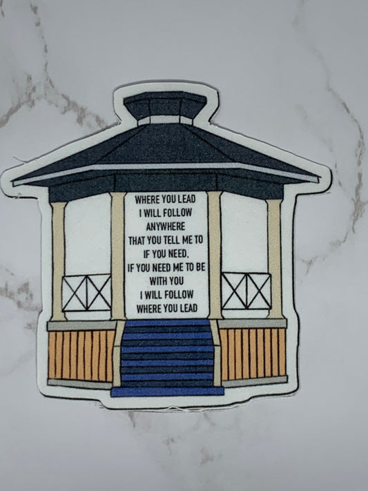 Gazebo sticker