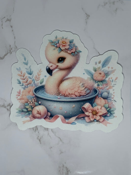 Baby Flamingo sticker