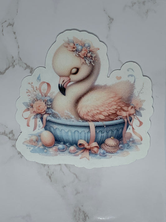 Baby Flamingo sticker