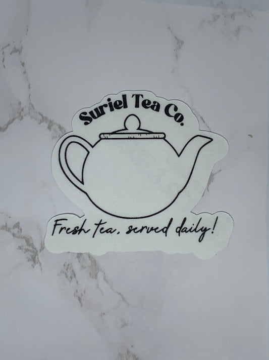 Suriel Tea Co sticker