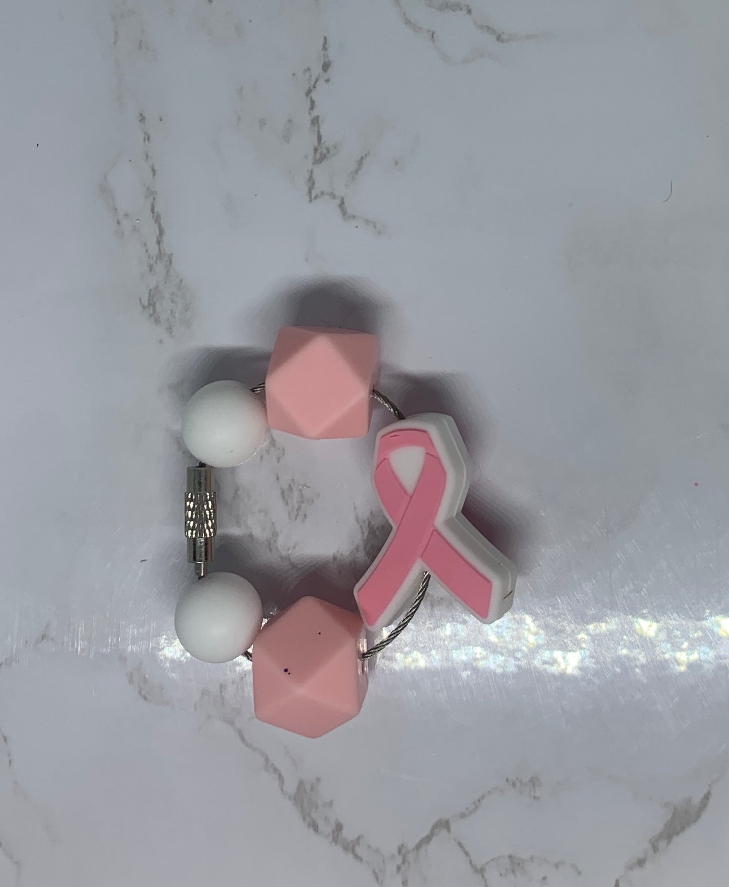 Breast Cancer Awareness Tumbler Charm