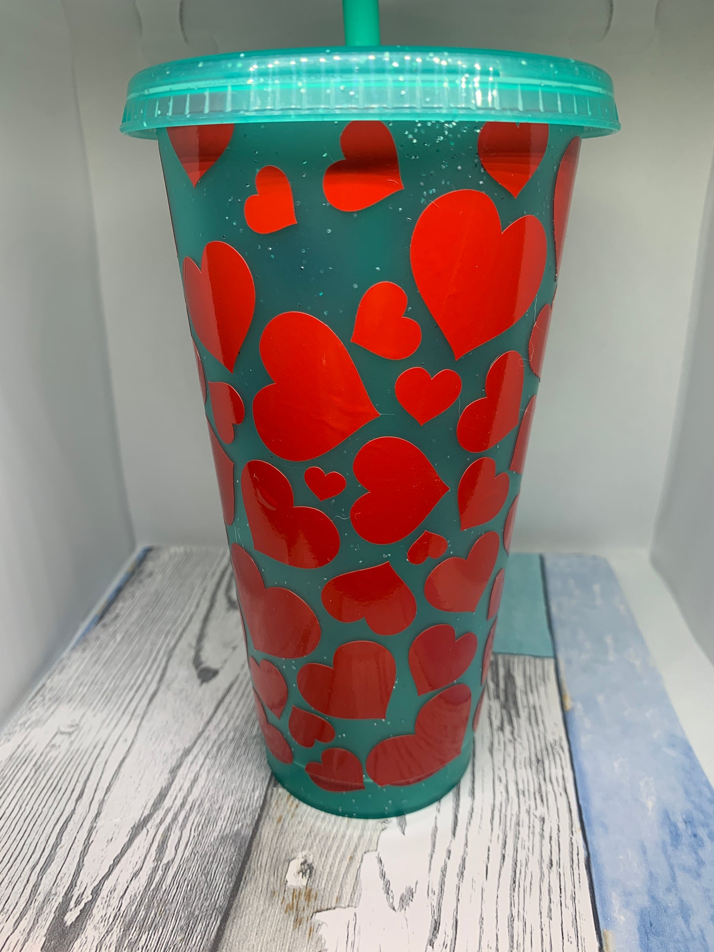 24 oz Color Changing Plastic Tumbler